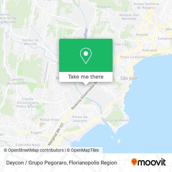 Deycon / Grupo Pegoraro map