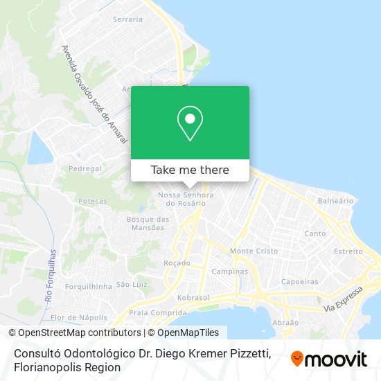 Consultó Odontológico Dr. Diego Kremer Pizzetti map