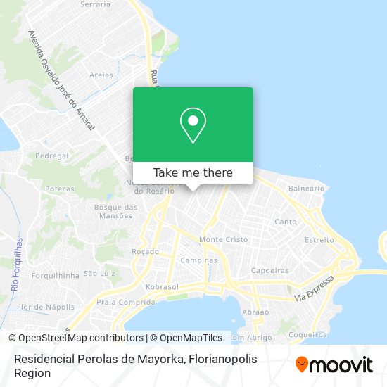 Residencial Perolas de Mayorka map