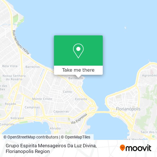 Grupo Espirita Mensageiros Da Luz Divina map