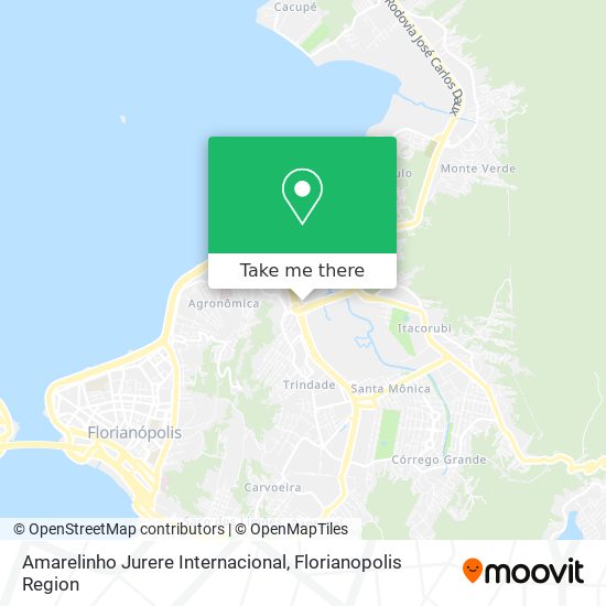 Amarelinho Jurere Internacional map