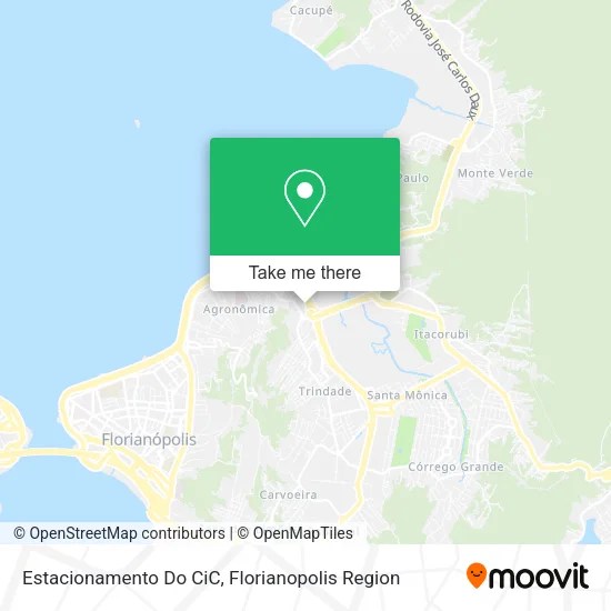 Estacionamento Do CiC map