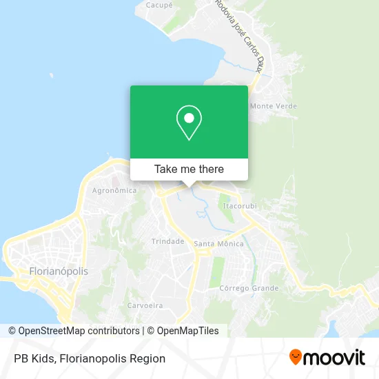 PB Kids map