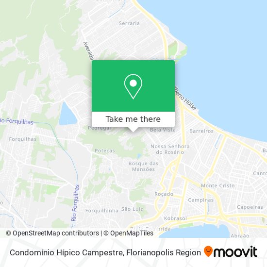 Condomínio Hípico Campestre map