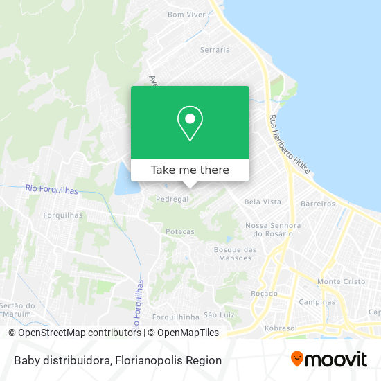 Baby distribuidora map