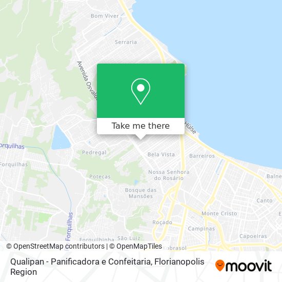 Qualipan - Panificadora e Confeitaria map