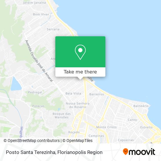 Posto Santa Terezinha map
