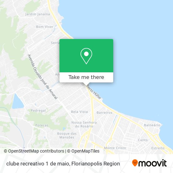 clube recreativo 1 de maio map