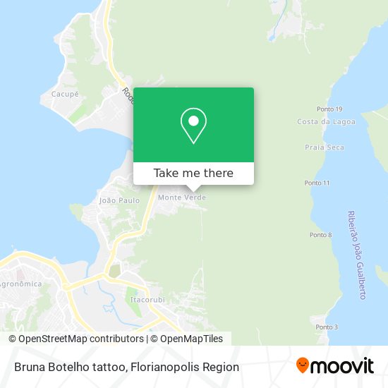 Bruna Botelho tattoo map