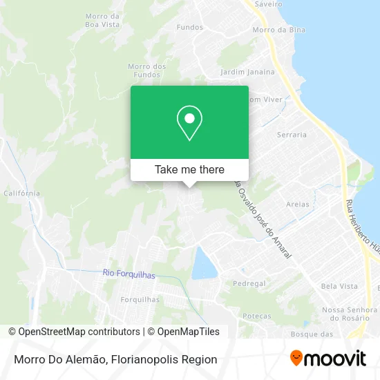Morro Do Alemão map