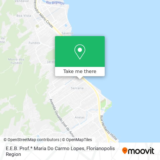 E.E.B. Prof.ª Maria Do Carmo Lopes map