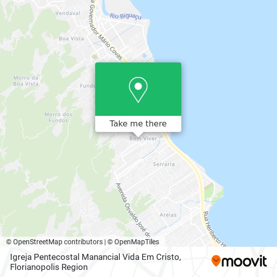 Igreja Pentecostal Manancial Vida Em Cristo map