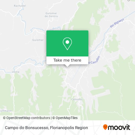 Campo do Bonsucesso map