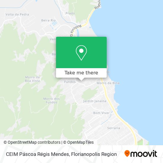 CEIM Páscoa Régis Mendes map