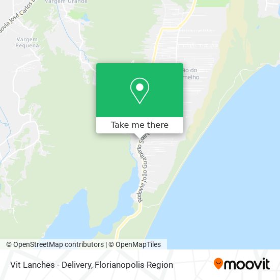 Vit Lanches - Delivery map