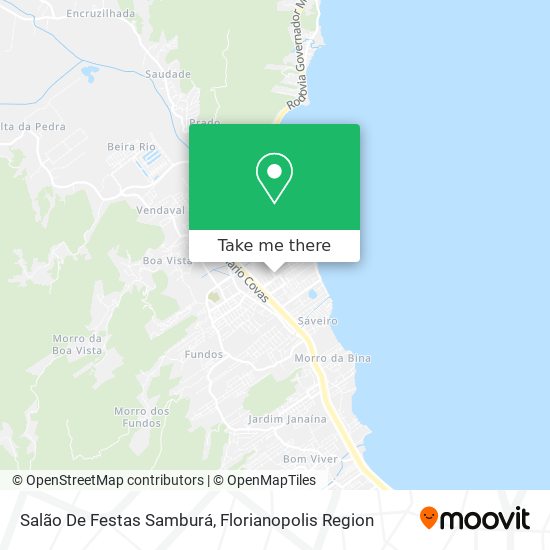 Salão De Festas Samburá map