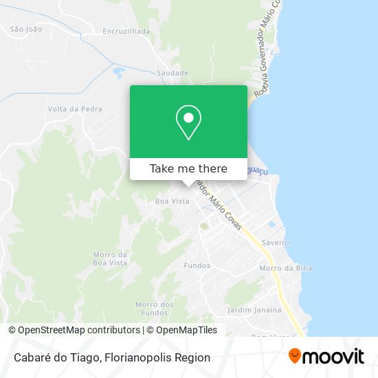 Cabaré do Tiago map