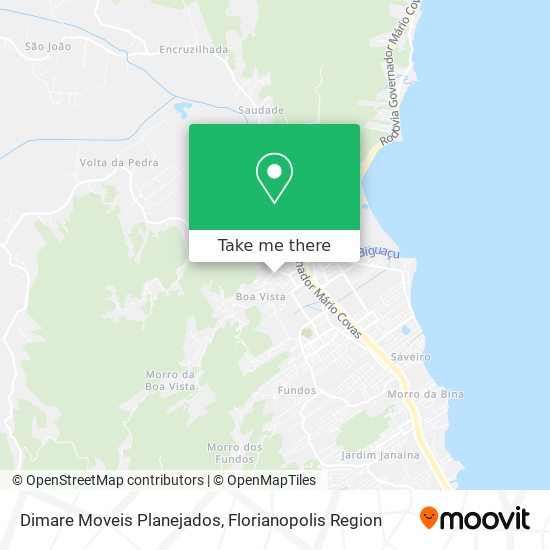 Dimare Moveis Planejados map