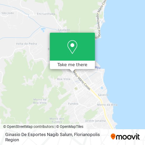Ginasio De Esportes Nagib Salum map