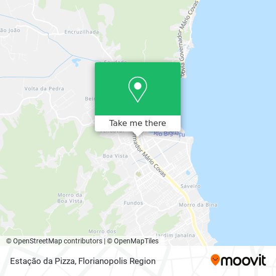 Mapa Estação da Pizza