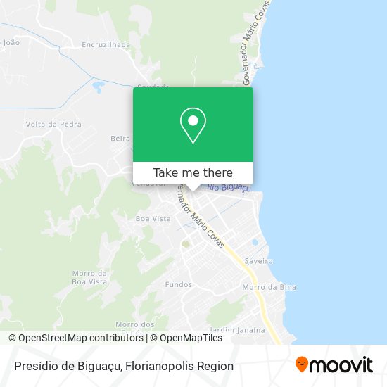 Presídio de Biguaçu map
