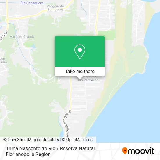 Trilha Nascente do Rio / Reserva Natural map