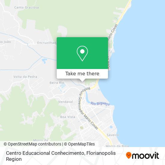 Centro Educacional Conhecimento map