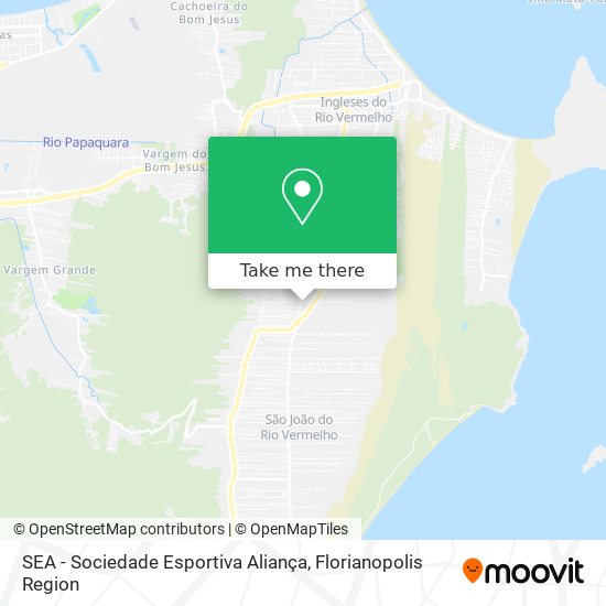 SEA - Sociedade Esportiva Aliança map