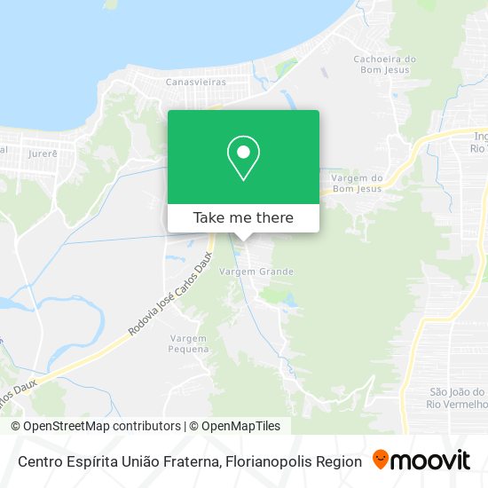 Centro Espírita União Fraterna map