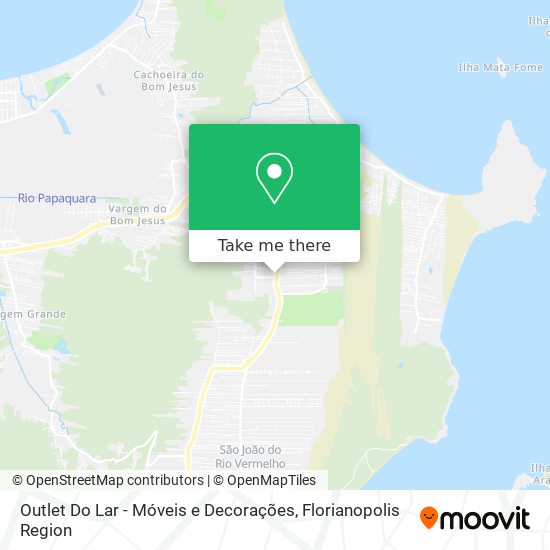 Outlet Do Lar - Móveis e Decorações map