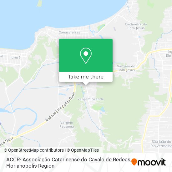ACCR- Associação Catarinense do Cavalo de Redeas map