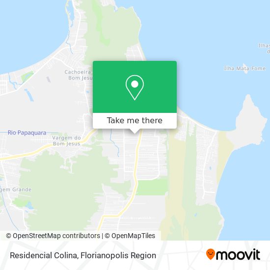 Residencial Colina map