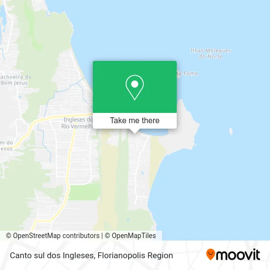 Canto sul dos Ingleses map