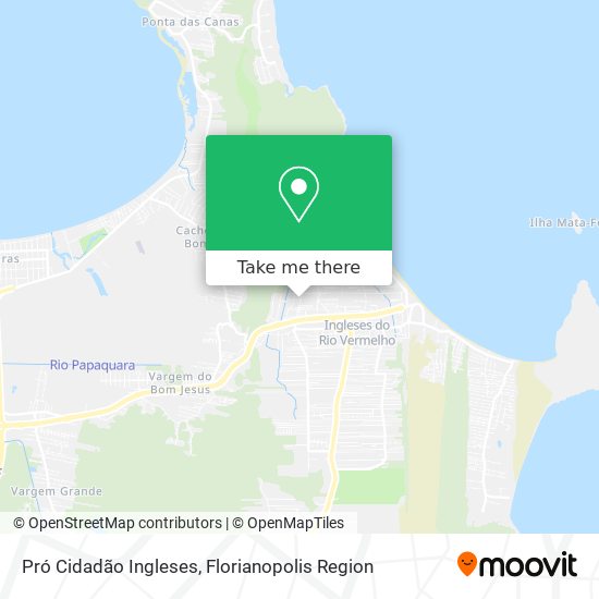 Pró Cidadão Ingleses map