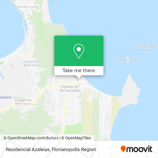 Residencial Azaleias map
