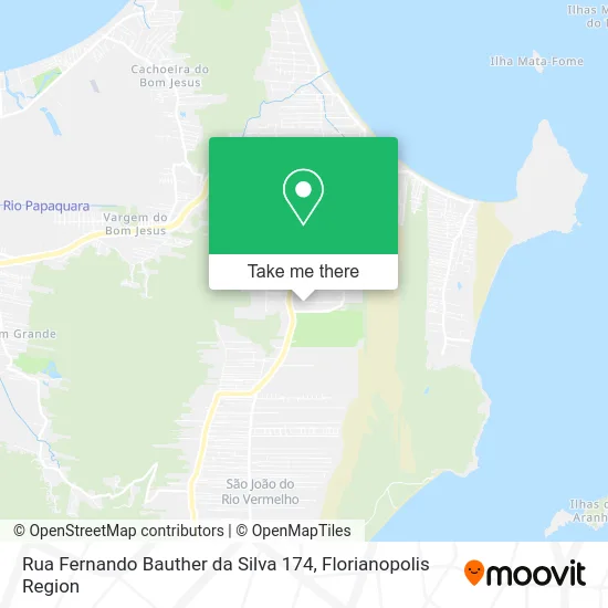 Rua Fernando Bauther da Silva 174 map