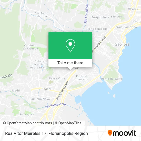 Rua Vítor Meireles 17 map