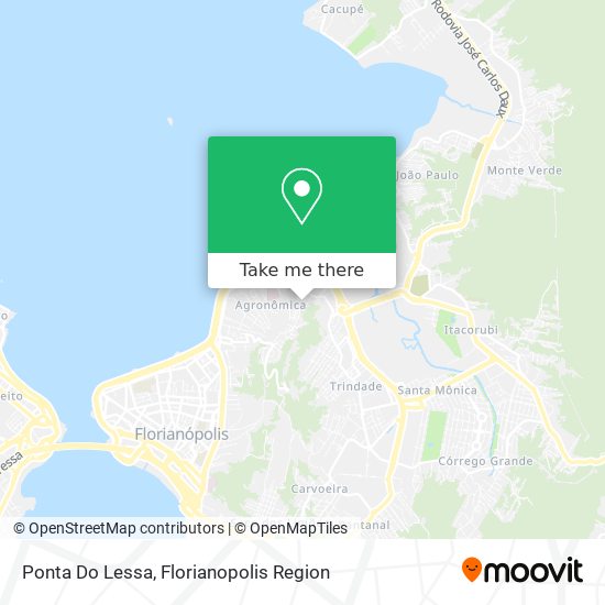 Mapa Ponta Do Lessa