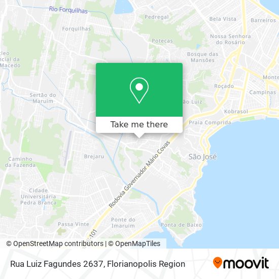 Rua Luiz Fagundes 2637 map