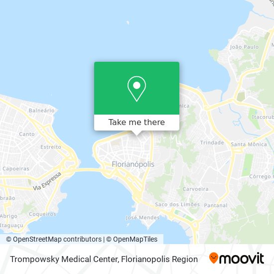 Mapa Trompowsky Medical Center