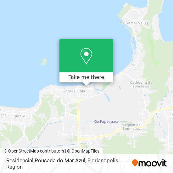 Residencial Pousada do Mar Azul map