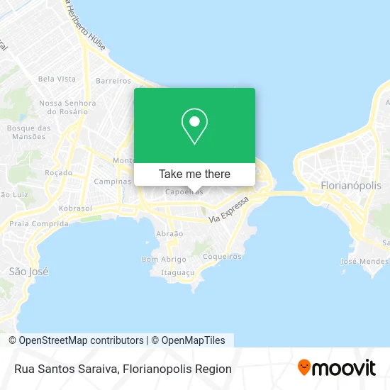 Rua Santos Saraiva map