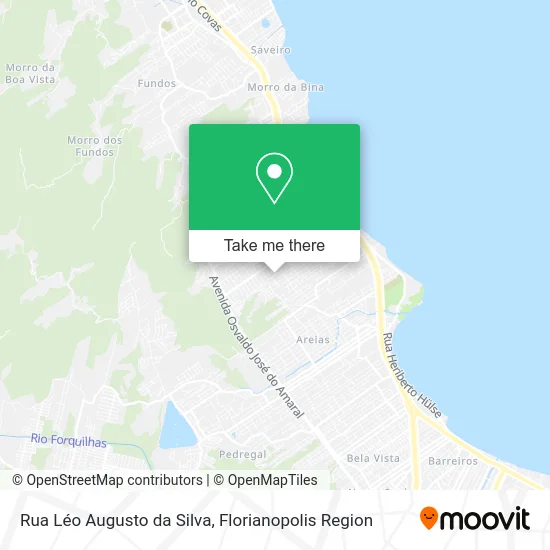 Rua Léo Augusto da Silva map