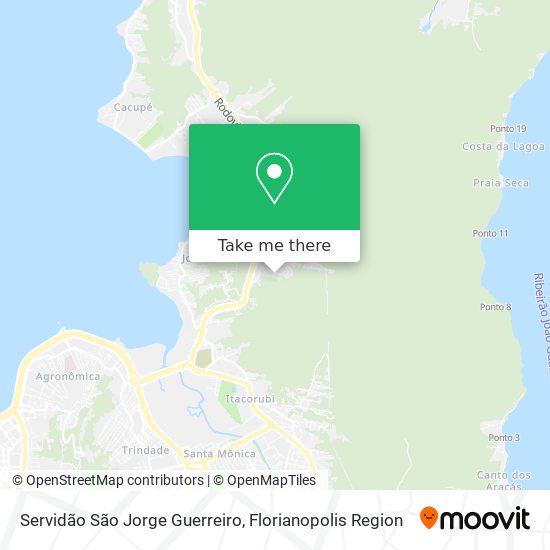 Servidão São Jorge Guerreiro map