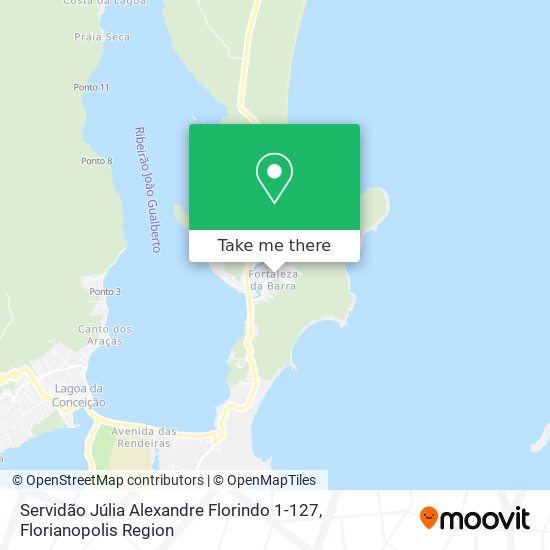 Servidão Júlia Alexandre Florindo 1-127 map