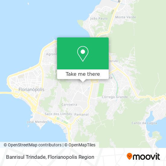 Mapa Banrisul Trindade