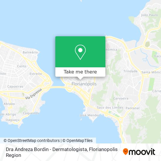 Dra Andreza Bordin - Dermatologista map