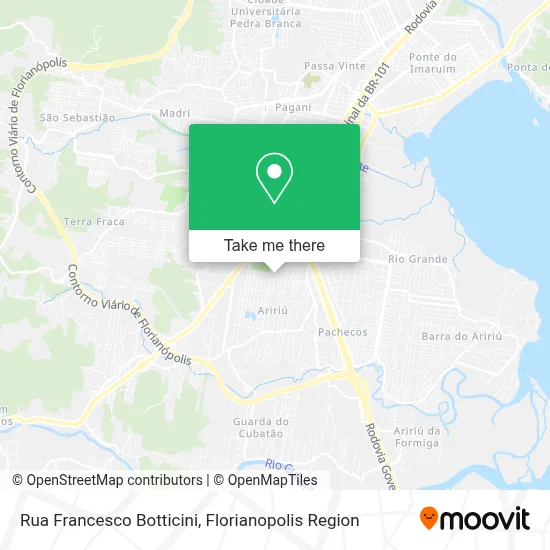Rua Francesco Botticini map