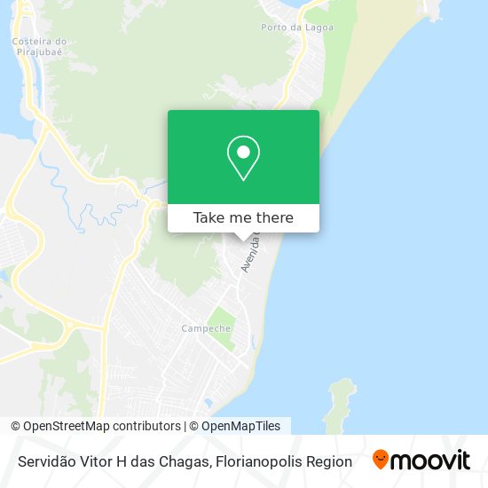 Servidão Vitor H das Chagas map