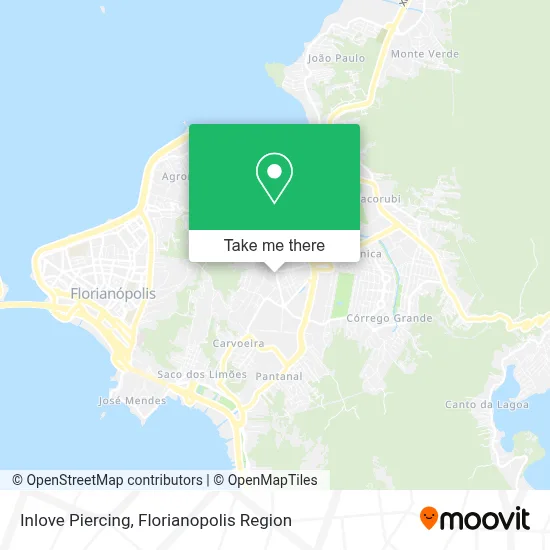 Inlove Piercing map